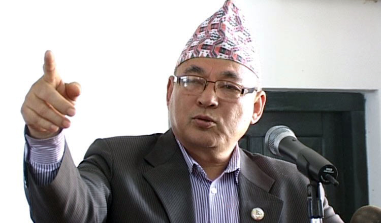 Home Minister Ram Bahadur Thapa