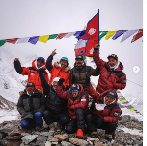 Nepali mounteneers K2