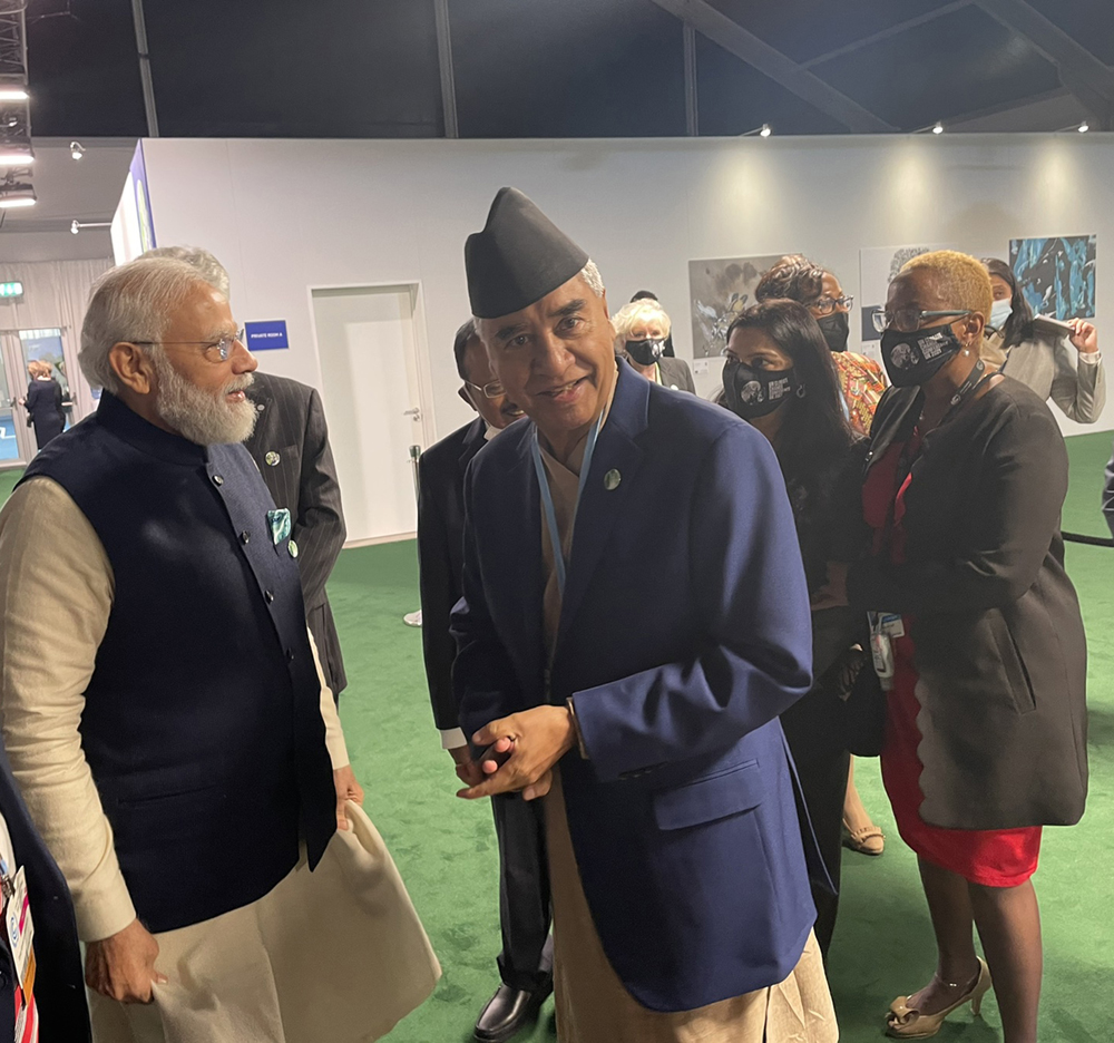 Deuba and Modi