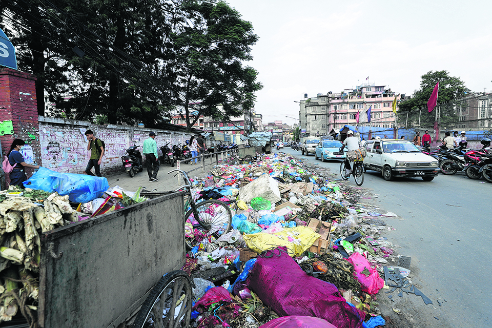 city life in Kathmandu