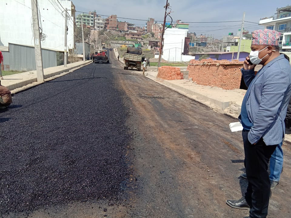 Bhaktapur Road Construction