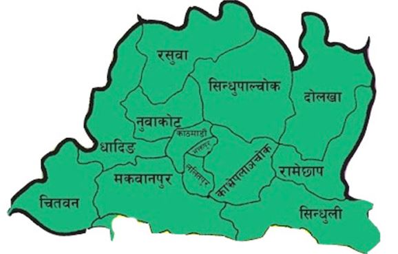 Bagmati Province Map