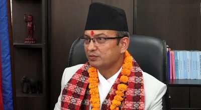 Minister Govinda Koirala Sharma