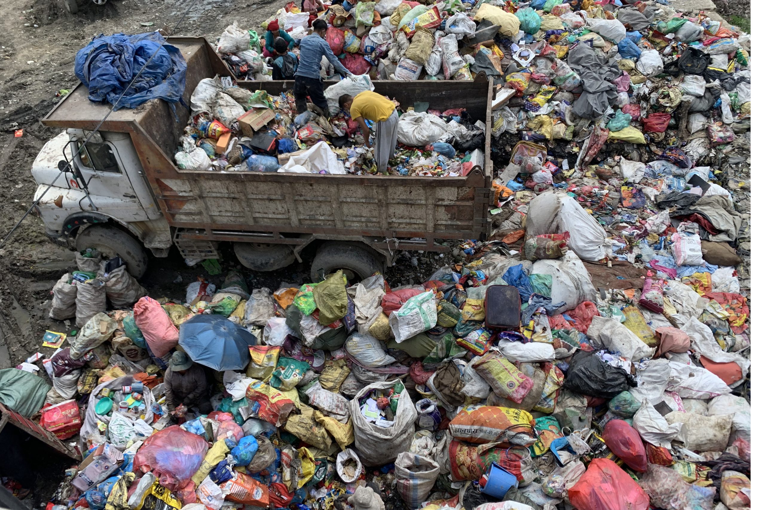 Garbage in Kathmandu