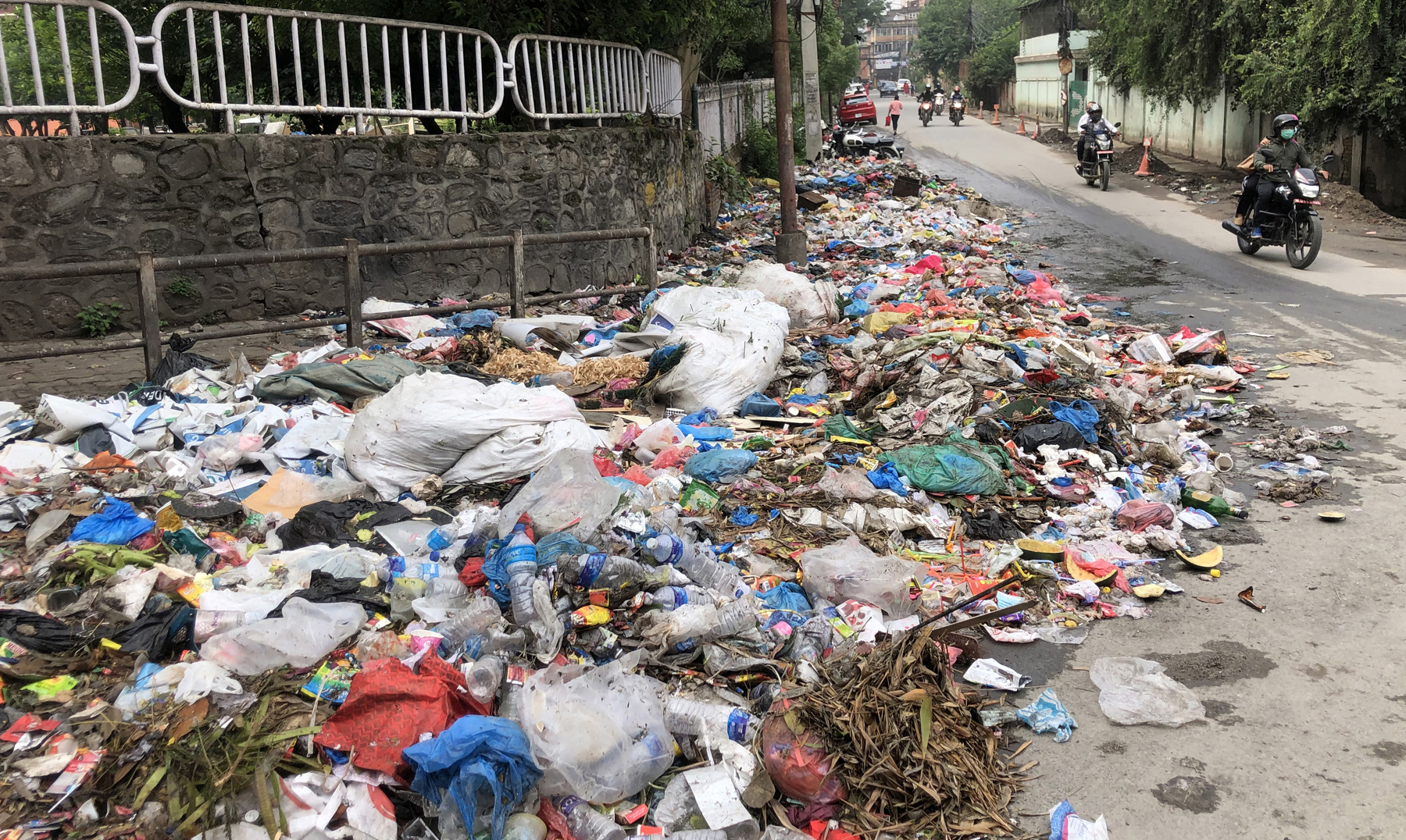 Garbage in Kathmandu