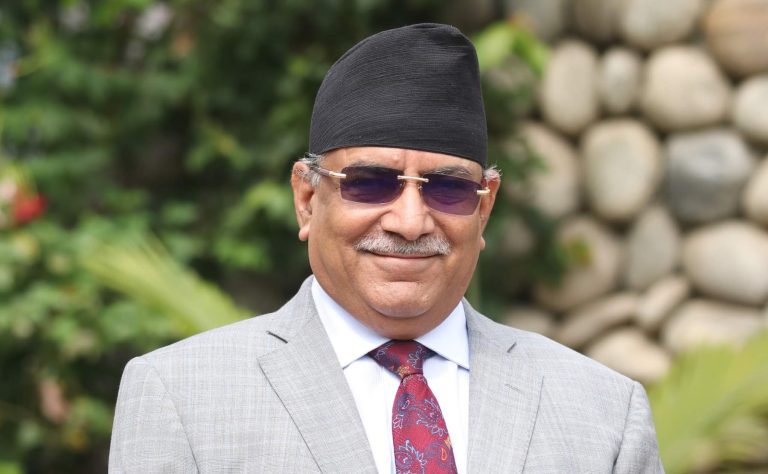 CPN Maoist Chairman Pushpa Kamal Dahal Prachanda