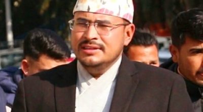 RPP leader Gyanendra Bahadur Shahi