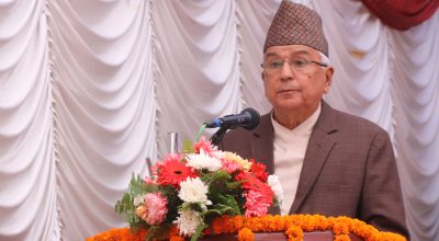 President Ram Chandra Paudel.