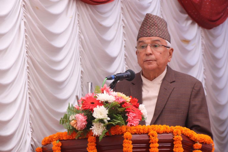 President Ram Chandra Paudel.