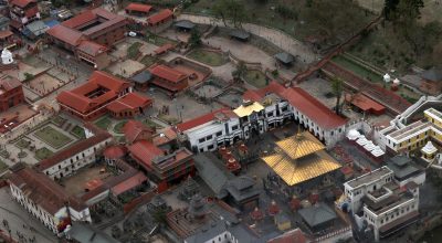 Pashupatinath Temple area.