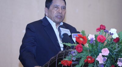 Home Minister Narayan Kaji Shrestha