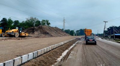 Butwal-Narayangad road construction