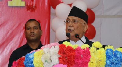 CPN UML Chairman KP Sharma Oli, 2023.