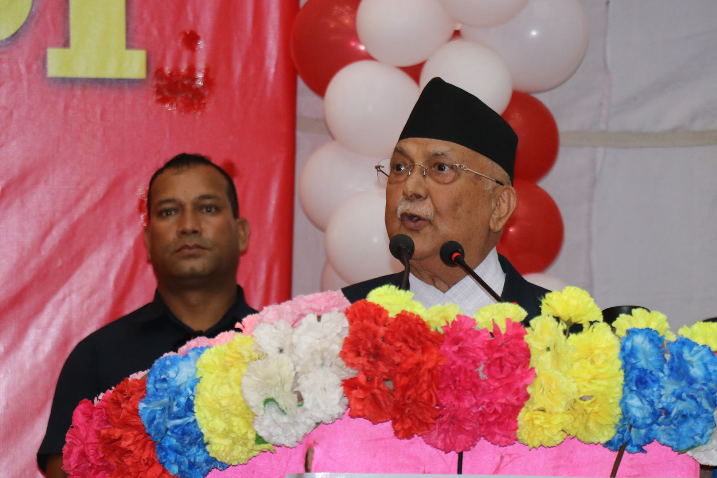 CPN UML Chairman KP Sharma Oli, 2023.