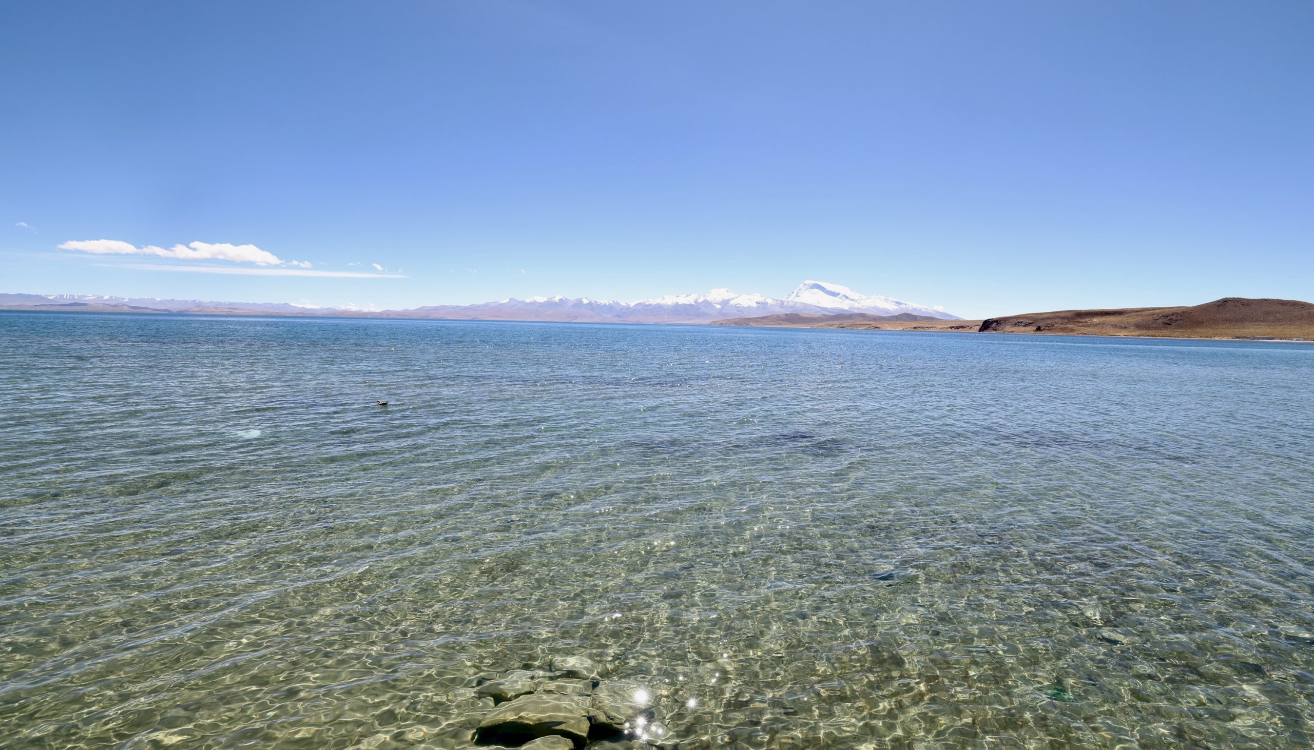 Mansarovar in Tibet. Photo taken on September 28, 2023. (Pradip Raj Onta)