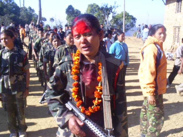 PLA Child Soldiers of Nepal (file)