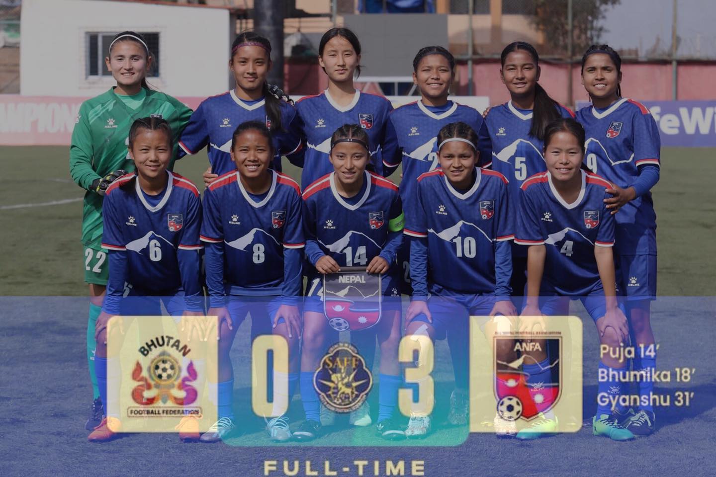 Nepal defeats Bhutan in SAFF U16 Women's Championship Enewspolar