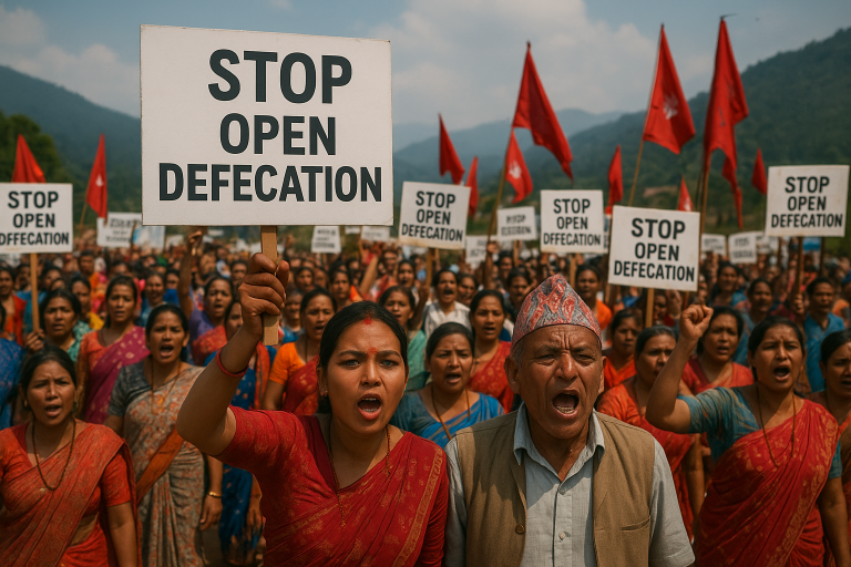 Lack of toilets questions ODF sustainability in Nepal