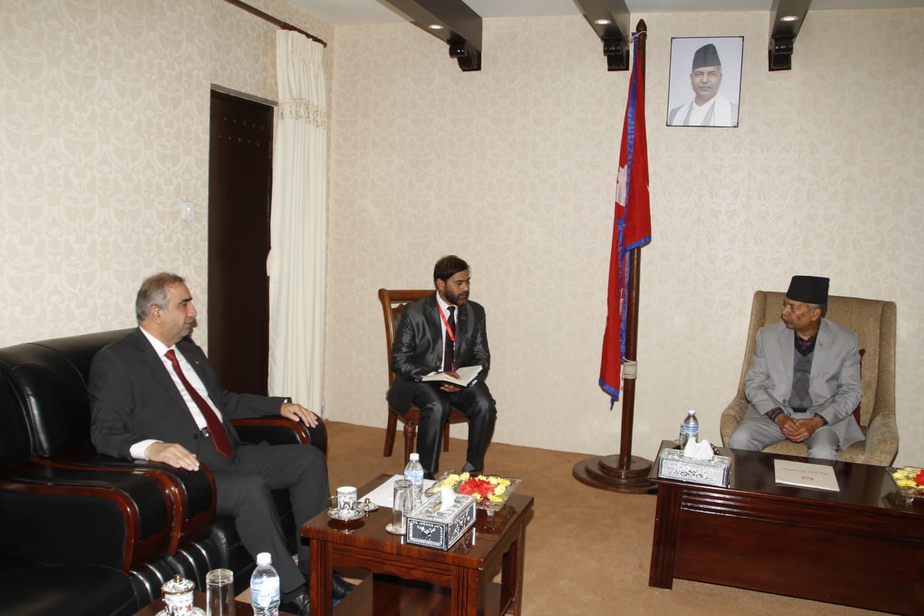 UAE Ambassador calls on Vice President Yadav