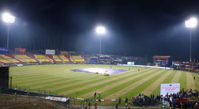 TU International Cricket Stadium in Kirtipur