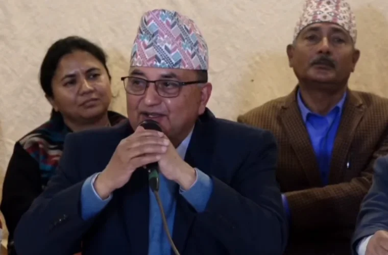 Senior Vice Chair Pokharel bats for collective leadership in UML