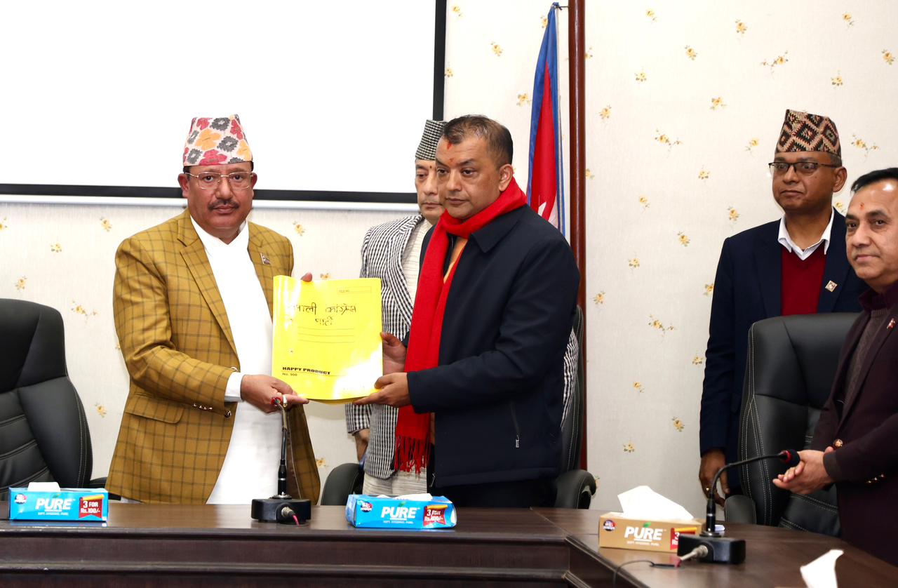 EC gives authenticity to Thapa-led Nepali Congress