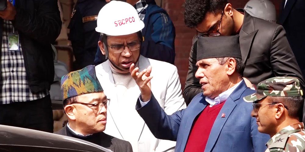 NA Chair Dahal wants prompt construction of Federal Parliament Building