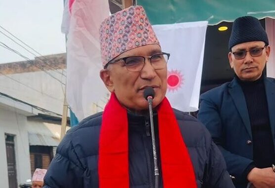 Leader Paudel vows simultaneous developments